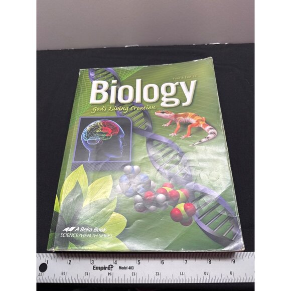 Biology: Gods Living Creation Fourth Edition Textbook By A Beka Book - Picture 1 of 10